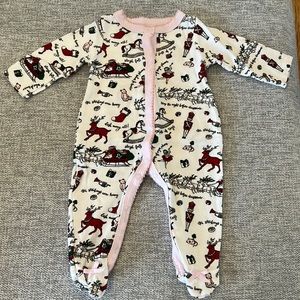 Mud Pie Christmas PJs. Size 0-3. Worn once. Good condition.
